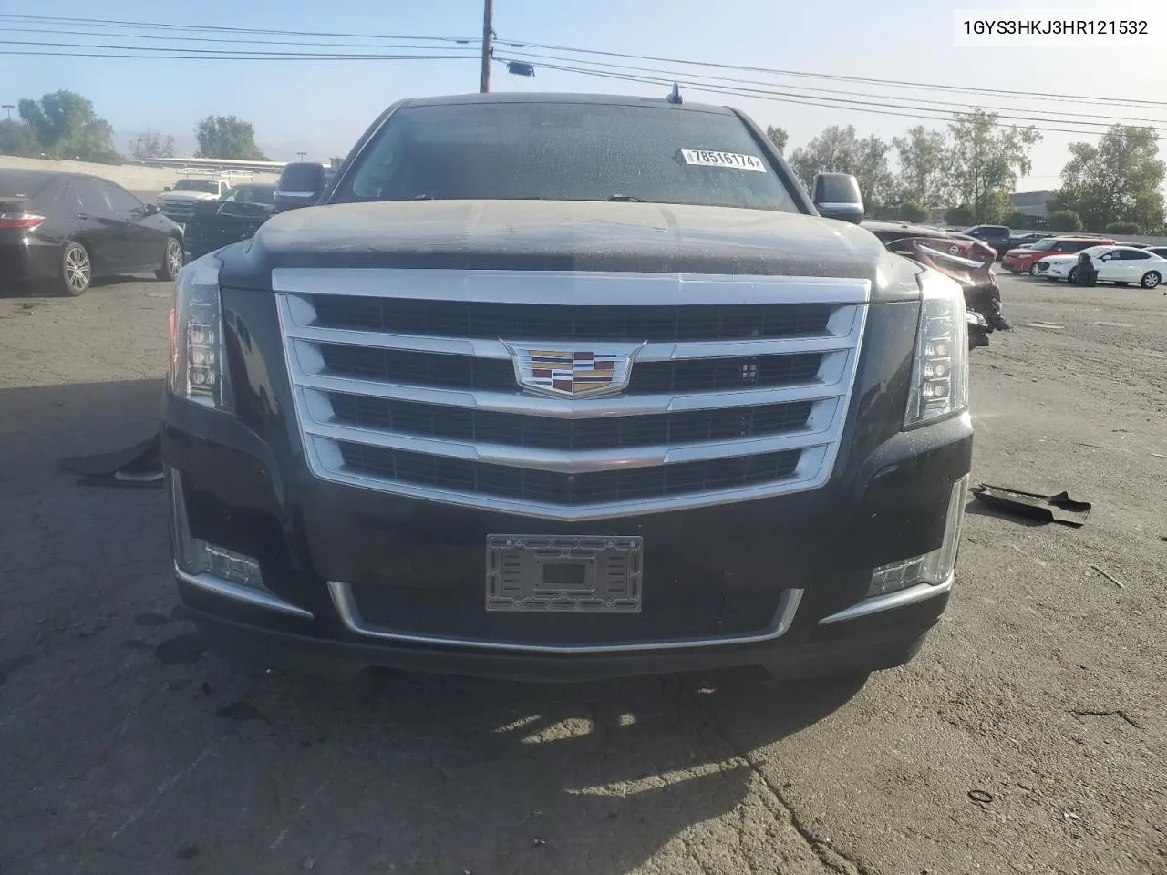 2017 Cadillac Escalade Esv Luxury VIN: 1GYS3HKJ3HR121532 Lot: 78516174