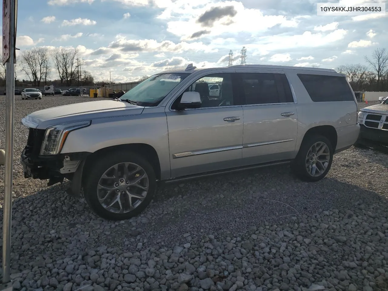 2017 Cadillac Escalade Esv Platinum VIN: 1GYS4KKJ3HR304553 Lot: 79202074