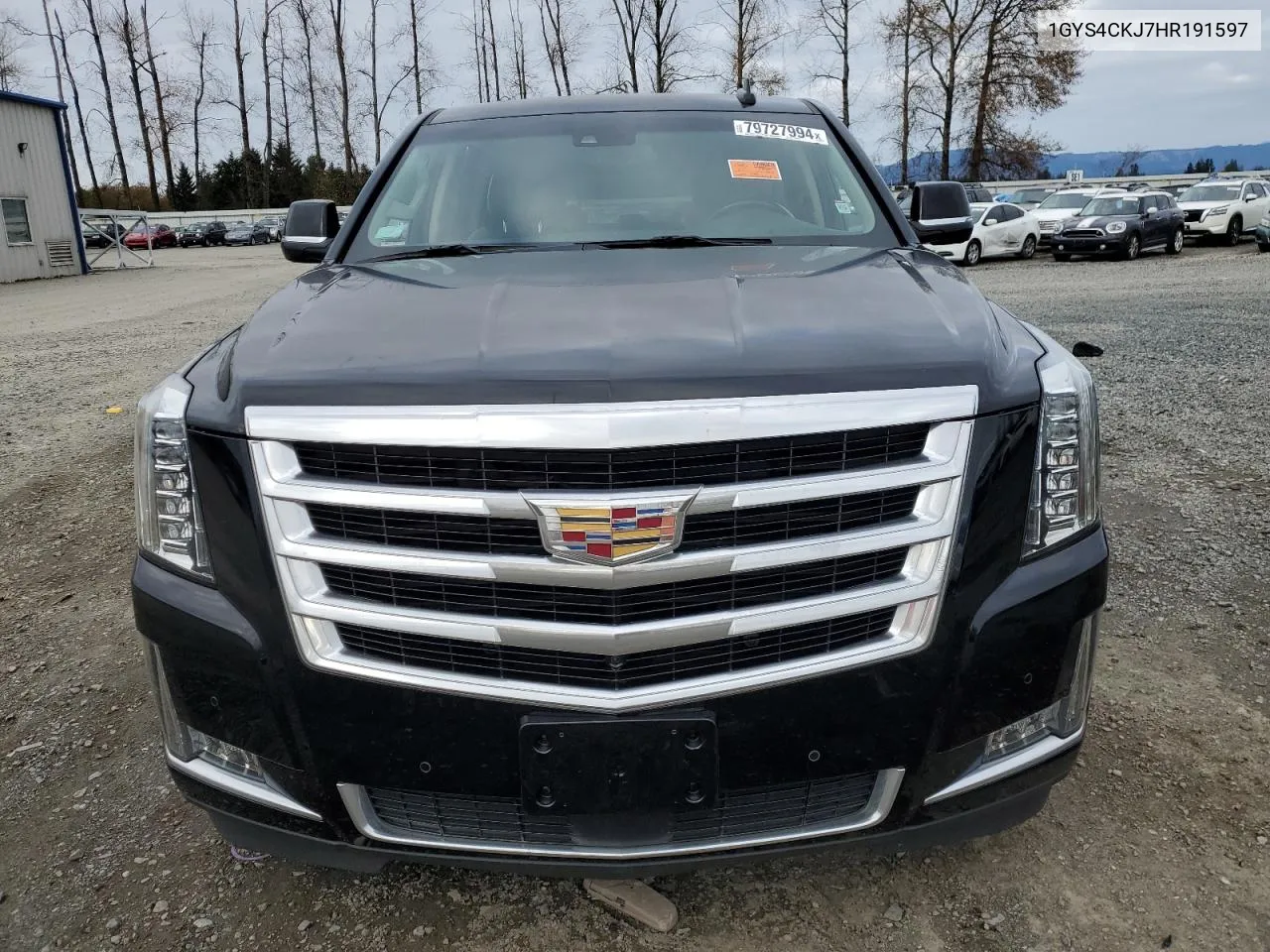 2017 Cadillac Escalade Premium Luxury VIN: 1GYS4CKJ7HR191597 Lot: 79727994