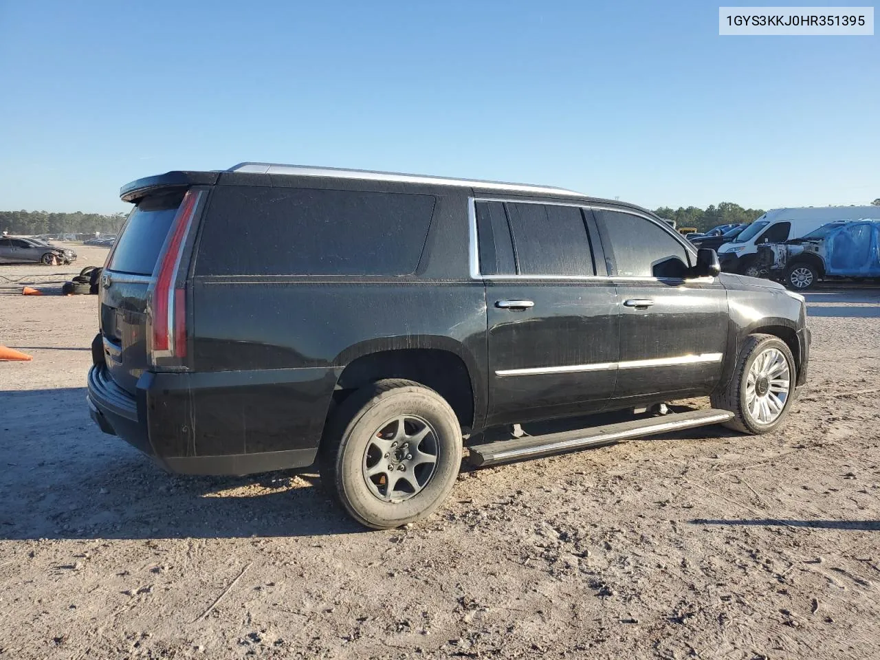 2017 Cadillac Escalade Esv Platinum VIN: 1GYS3KKJ0HR351395 Lot: 80328804