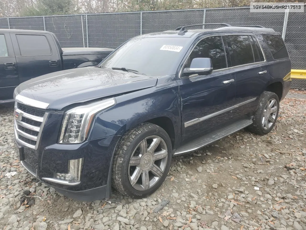 2017 Cadillac Escalade Luxury VIN: 1GYS4BKJ5HR217513 Lot: 80950834