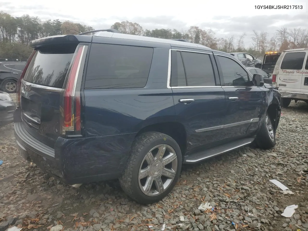 2017 Cadillac Escalade Luxury VIN: 1GYS4BKJ5HR217513 Lot: 80950834