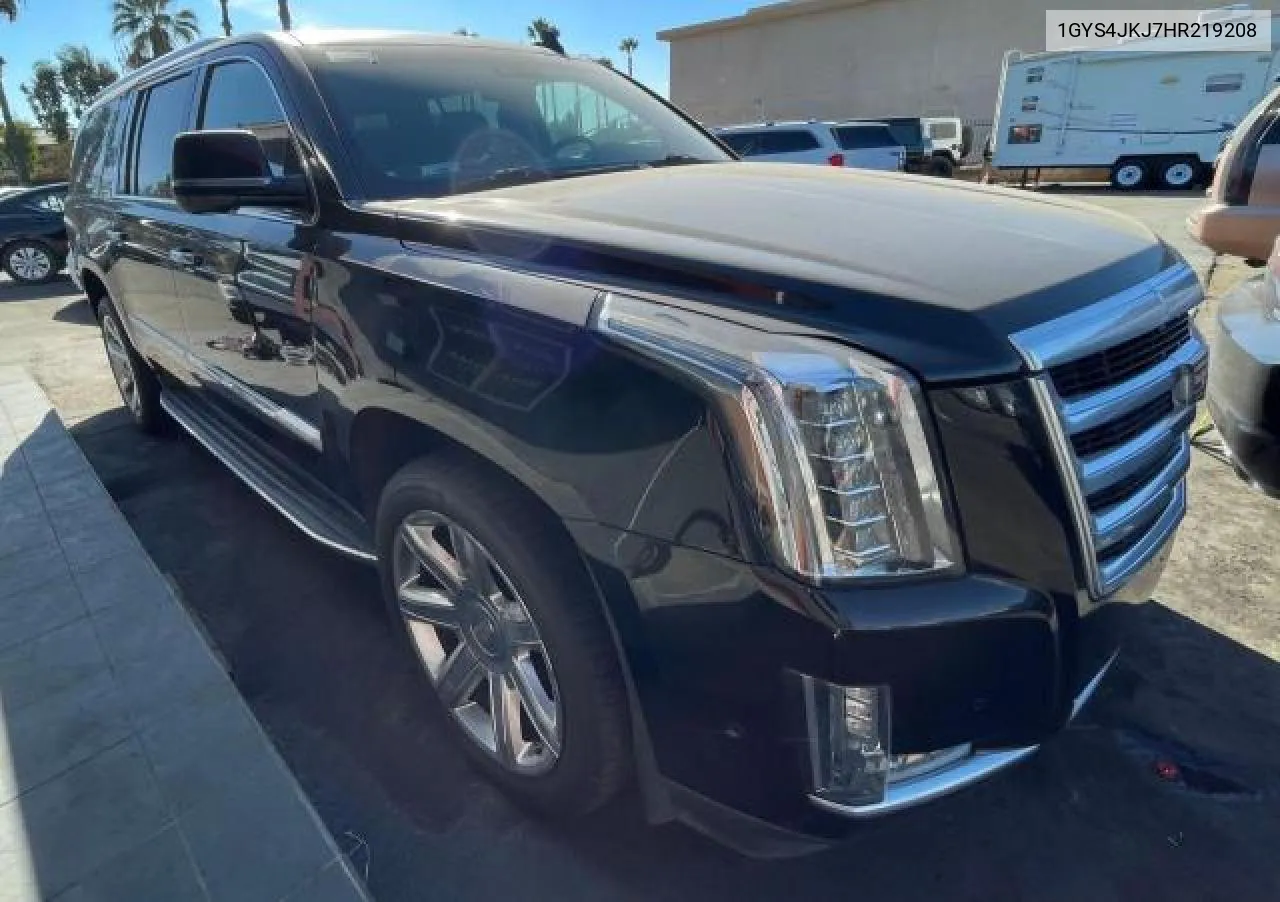 2017 Cadillac Escalade Esv Premium Luxury VIN: 1GYS4JKJ7HR219208 Lot: 81499024