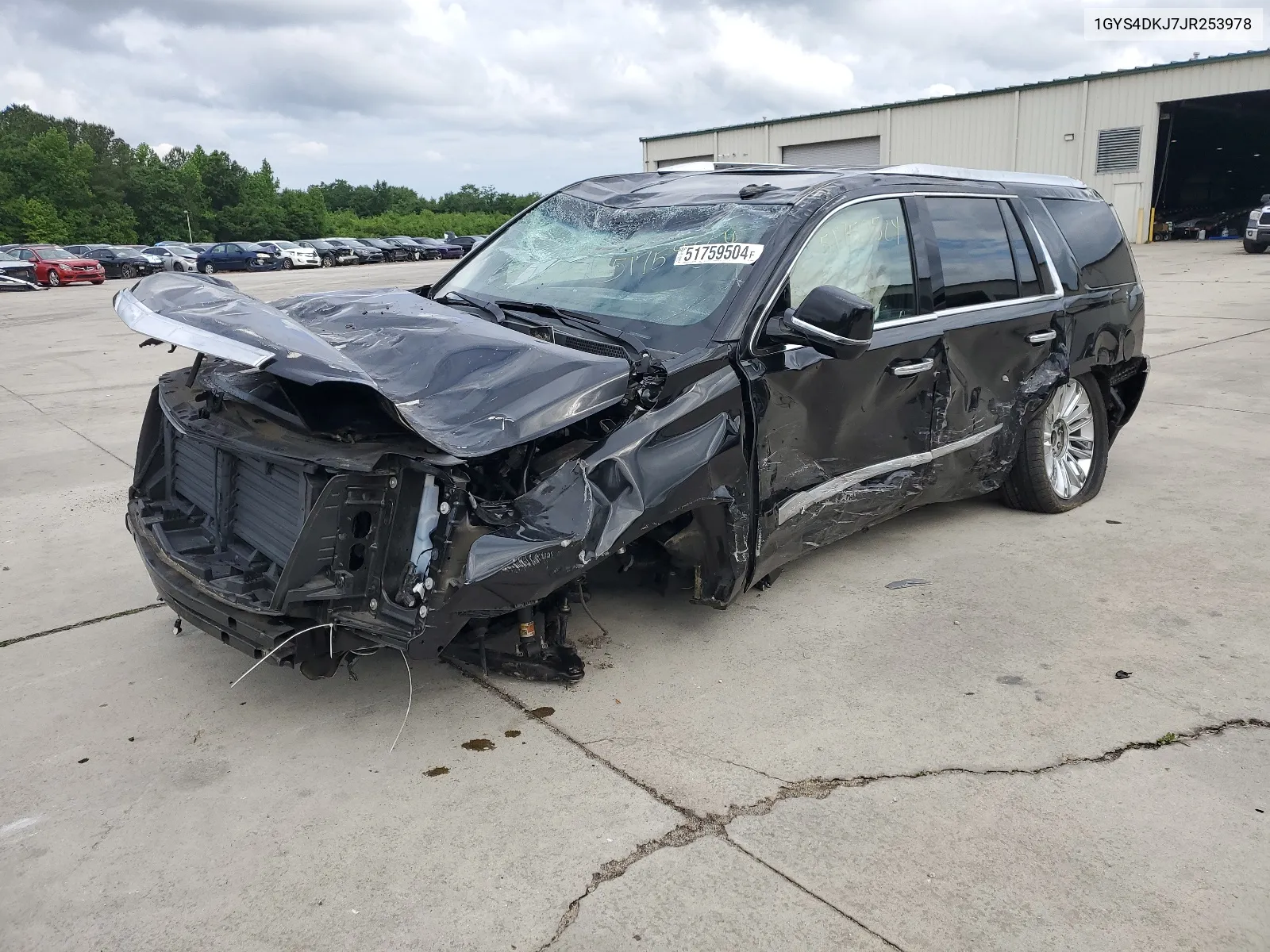 1GYS4DKJ7JR253978 2018 Cadillac Escalade Platinum