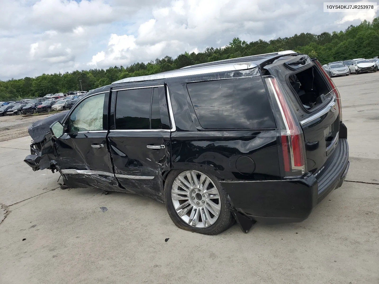 1GYS4DKJ7JR253978 2018 Cadillac Escalade Platinum