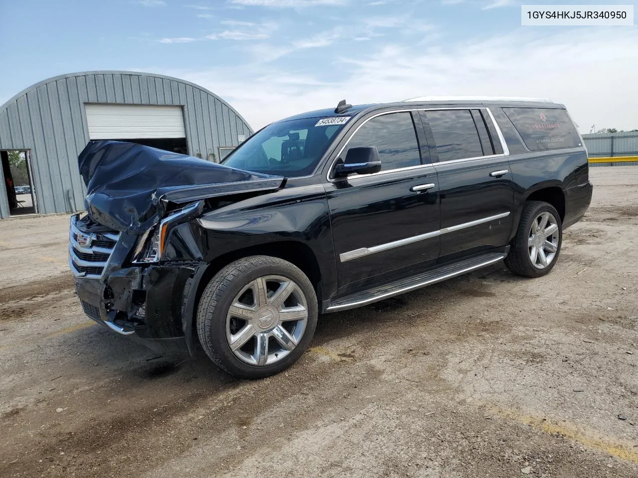 2018 Cadillac Escalade Esv Luxury VIN: 1GYS4HKJ5JR340950 Lot: 54538734