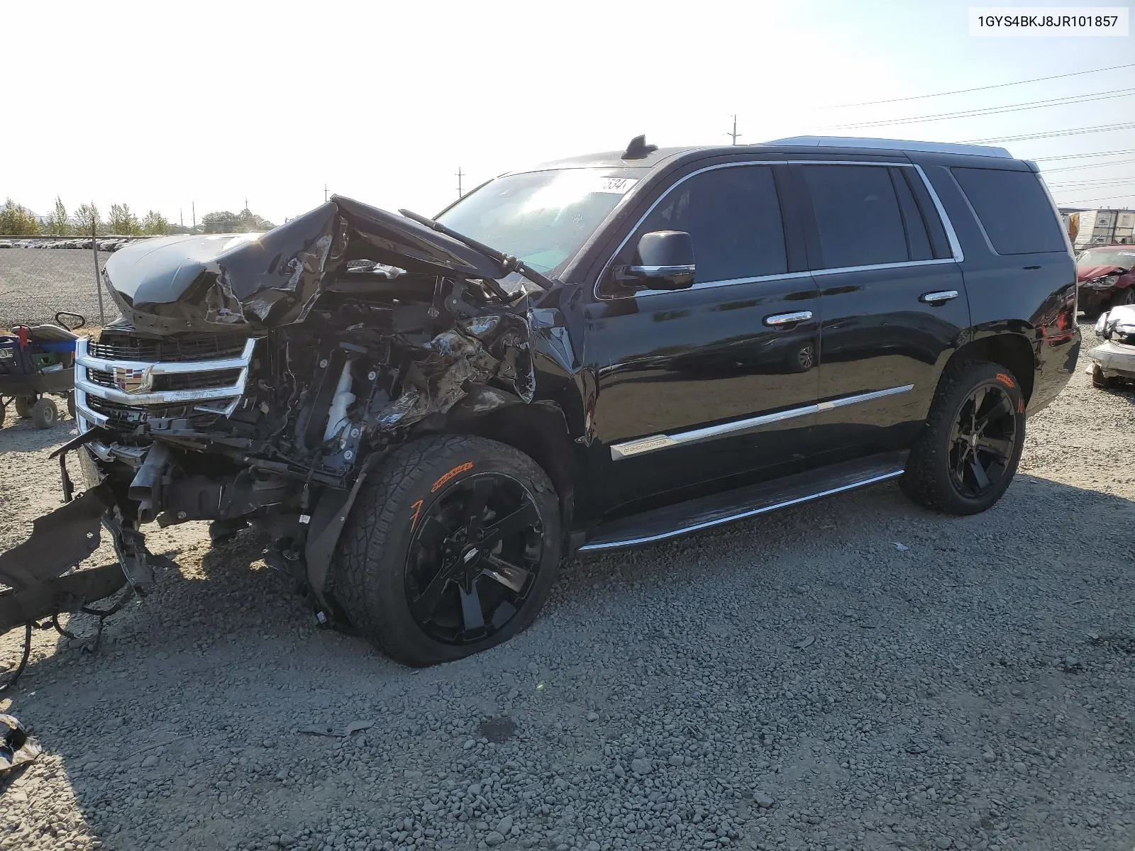 1GYS4BKJ8JR101857 2018 Cadillac Escalade Luxury