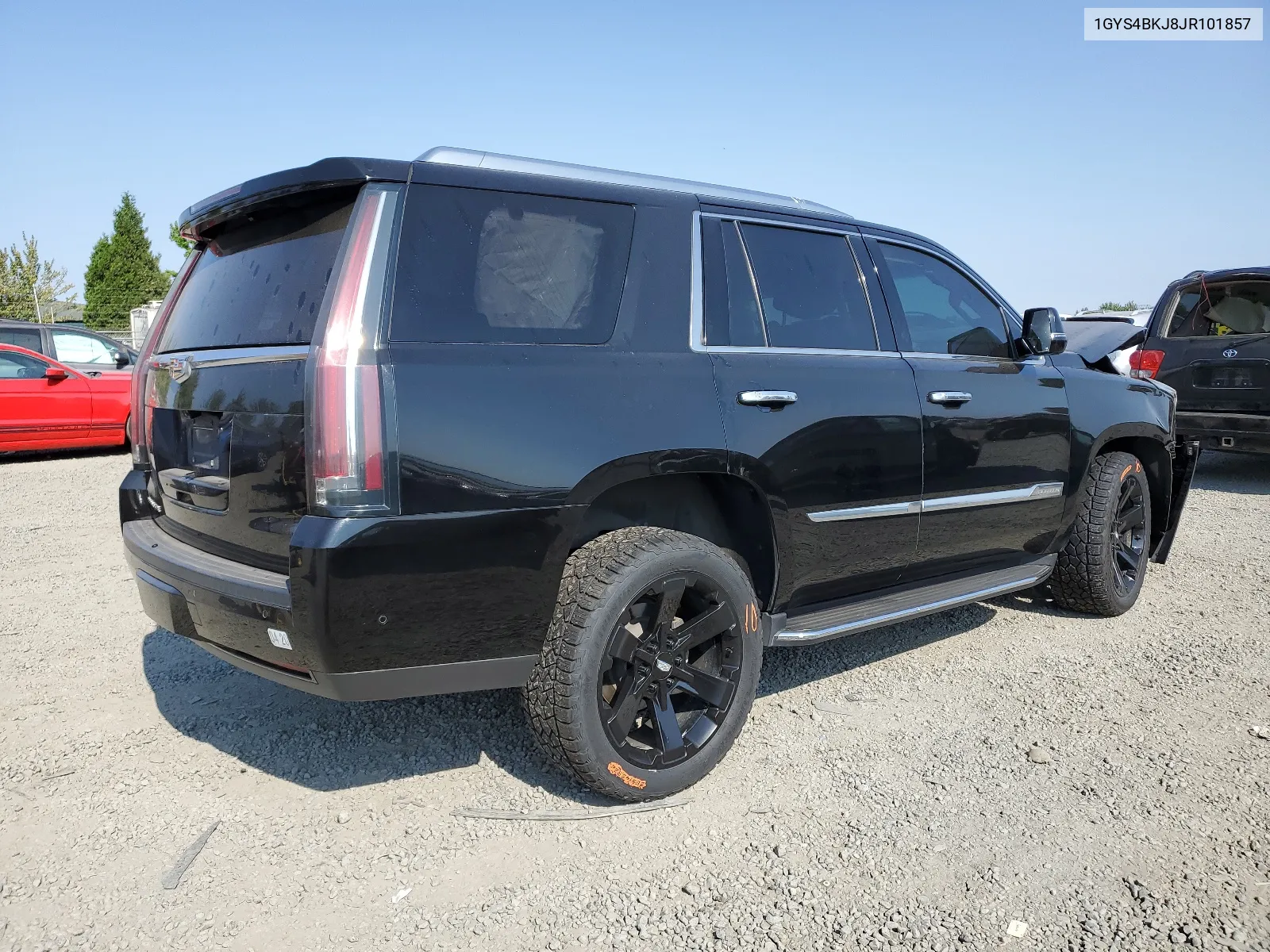 2018 Cadillac Escalade Luxury VIN: 1GYS4BKJ8JR101857 Lot: 65946534