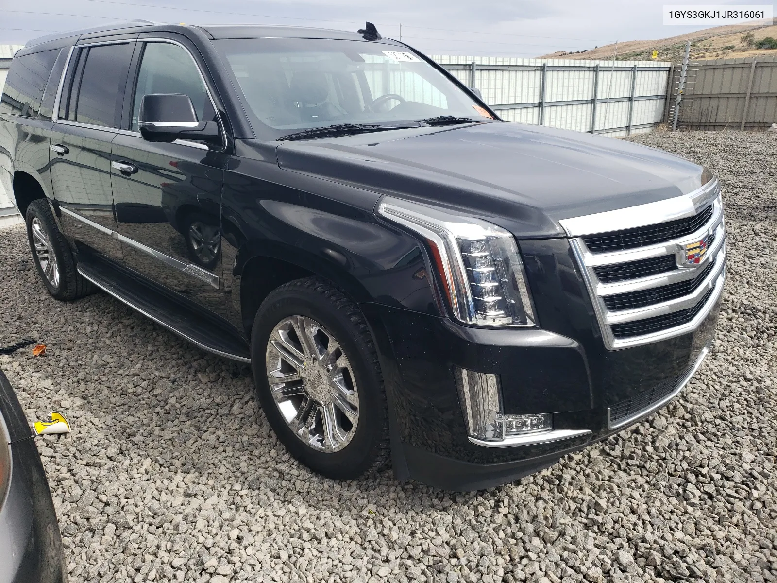 2018 Cadillac Escalade Esv VIN: 1GYS3GKJ1JR316061 Lot: 68712684