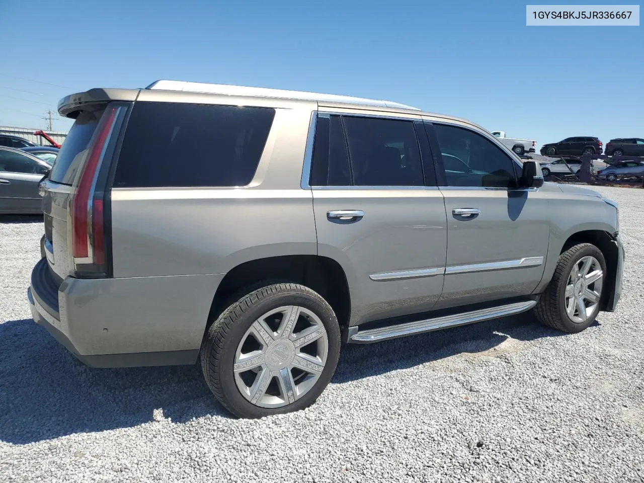 1GYS4BKJ5JR336667 2018 Cadillac Escalade Luxury