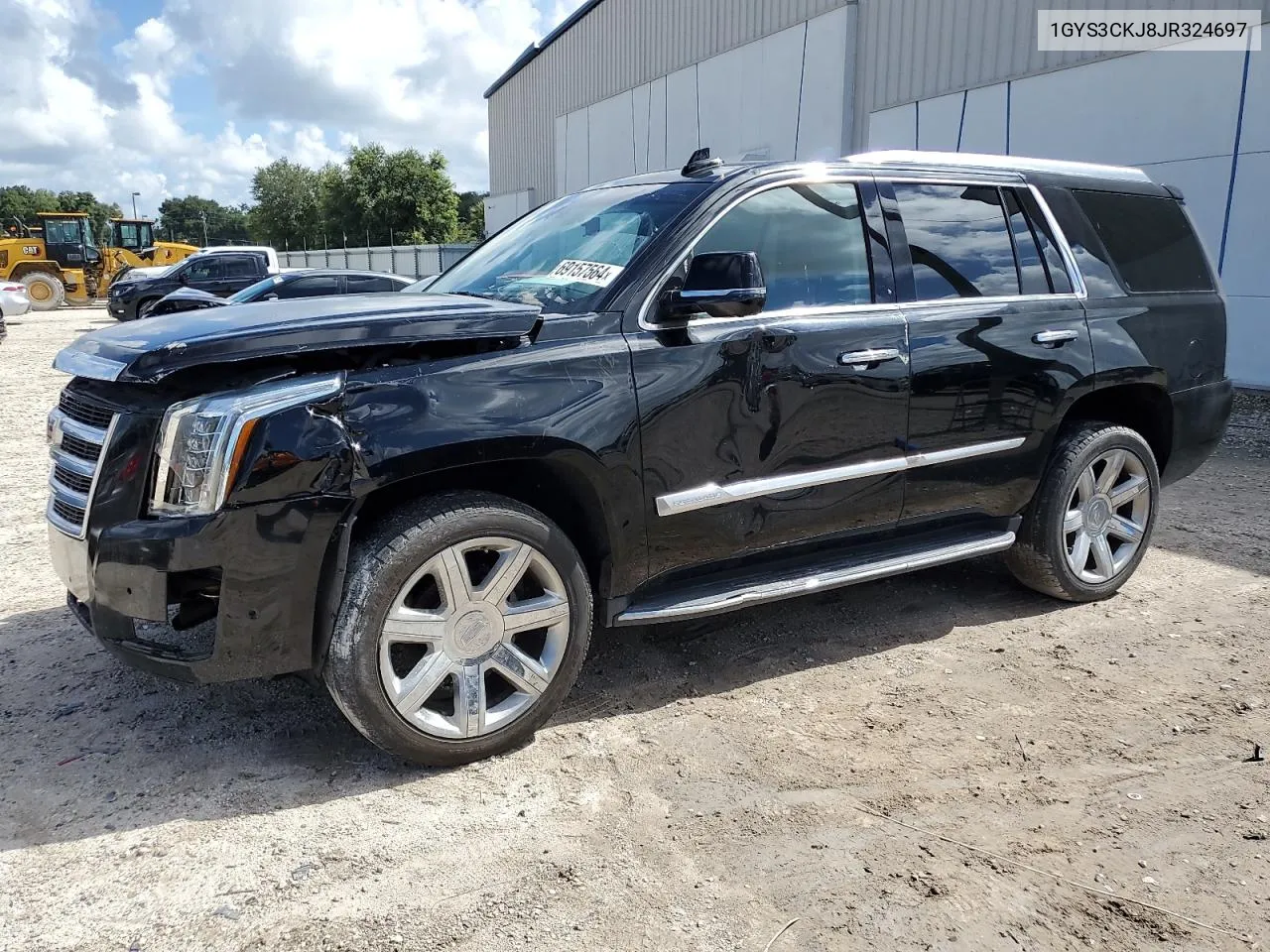 2018 Cadillac Escalade Premium Luxury VIN: 1GYS3CKJ8JR324697 Lot: 69157564