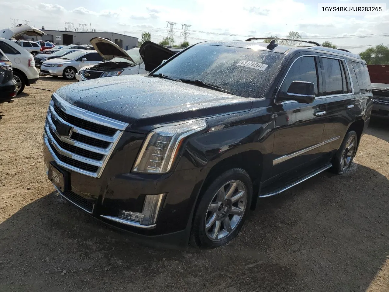 2018 Cadillac Escalade Luxury VIN: 1GYS4BKJ4JR283265 Lot: 69179964