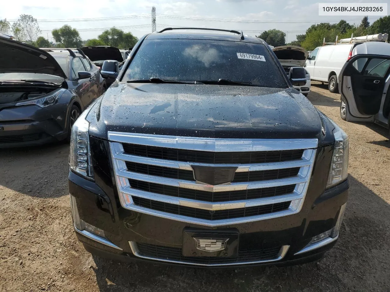 1GYS4BKJ4JR283265 2018 Cadillac Escalade Luxury