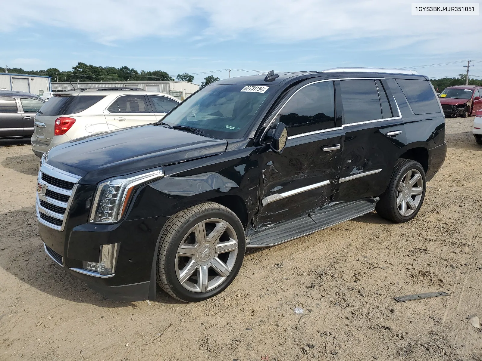 2018 Cadillac Escalade Luxury VIN: 1GYS3BKJ4JR351051 Lot: 69294734