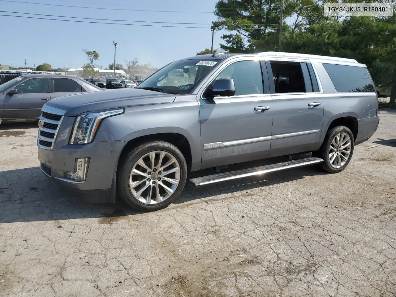 1GYS4JKJ5JR180401 2018 Cadillac Escalade Esv Premium Luxury