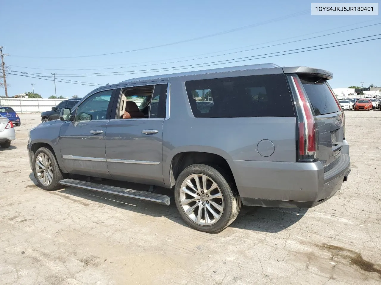 1GYS4JKJ5JR180401 2018 Cadillac Escalade Esv Premium Luxury