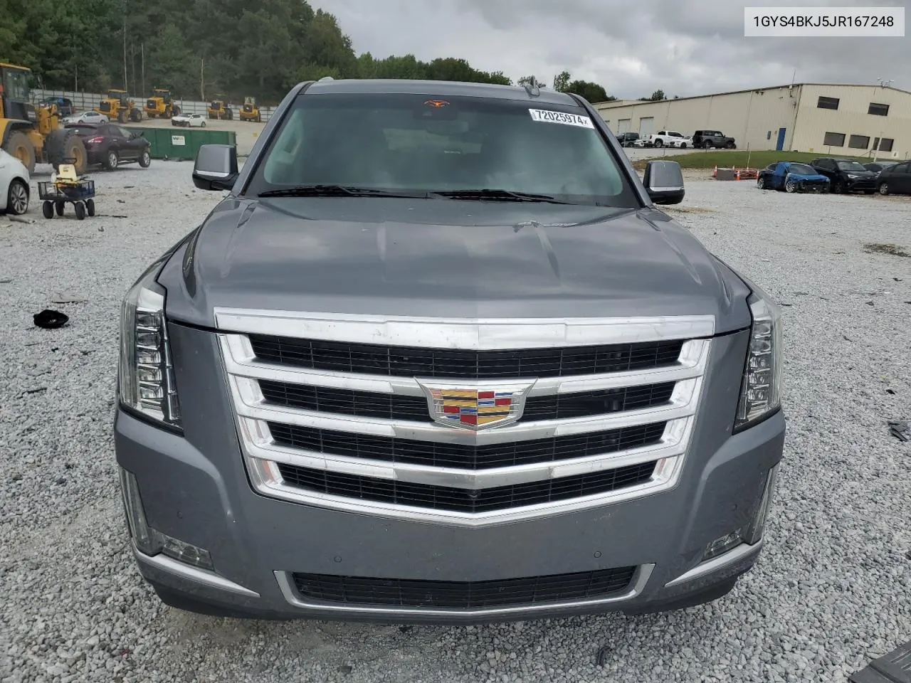 1GYS4BKJ5JR167248 2018 Cadillac Escalade Luxury