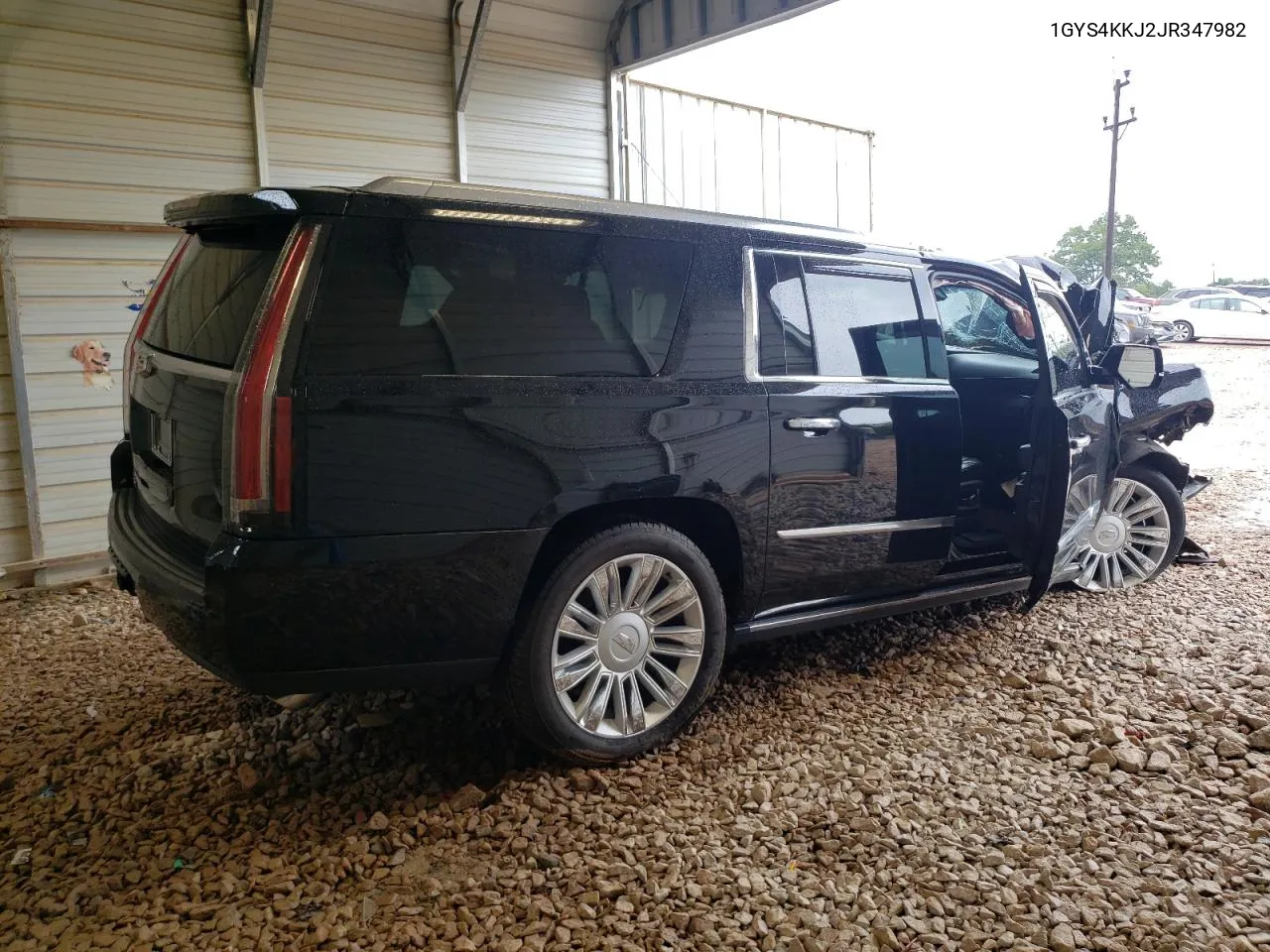 1GYS4KKJ2JR347982 2018 Cadillac Escalade Esv Platinum