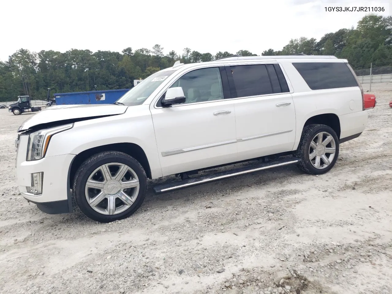 1GYS3JKJ7JR211036 2018 Cadillac Escalade Esv Premium Luxury