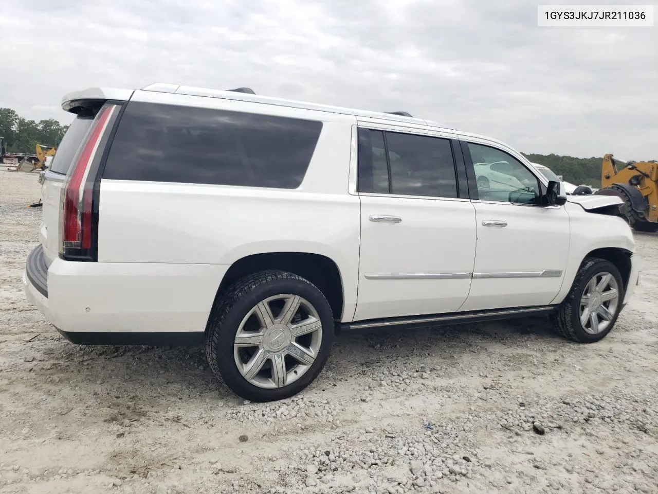 1GYS3JKJ7JR211036 2018 Cadillac Escalade Esv Premium Luxury