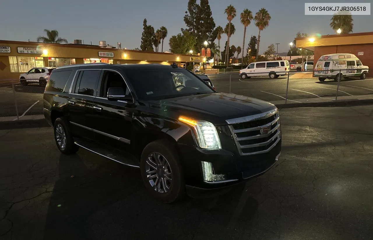 1GYS4GKJ7JR306518 2018 Cadillac Escalade Esv