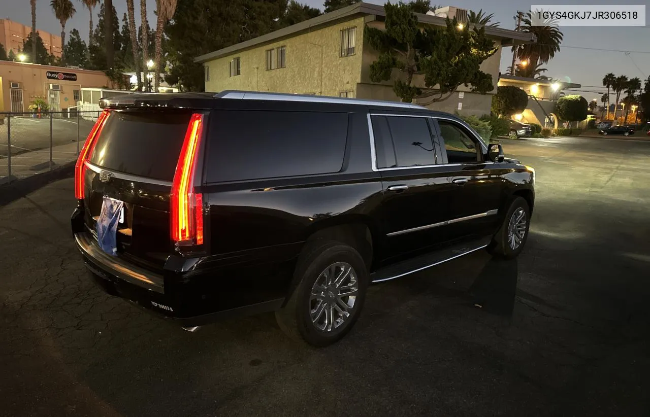 1GYS4GKJ7JR306518 2018 Cadillac Escalade Esv