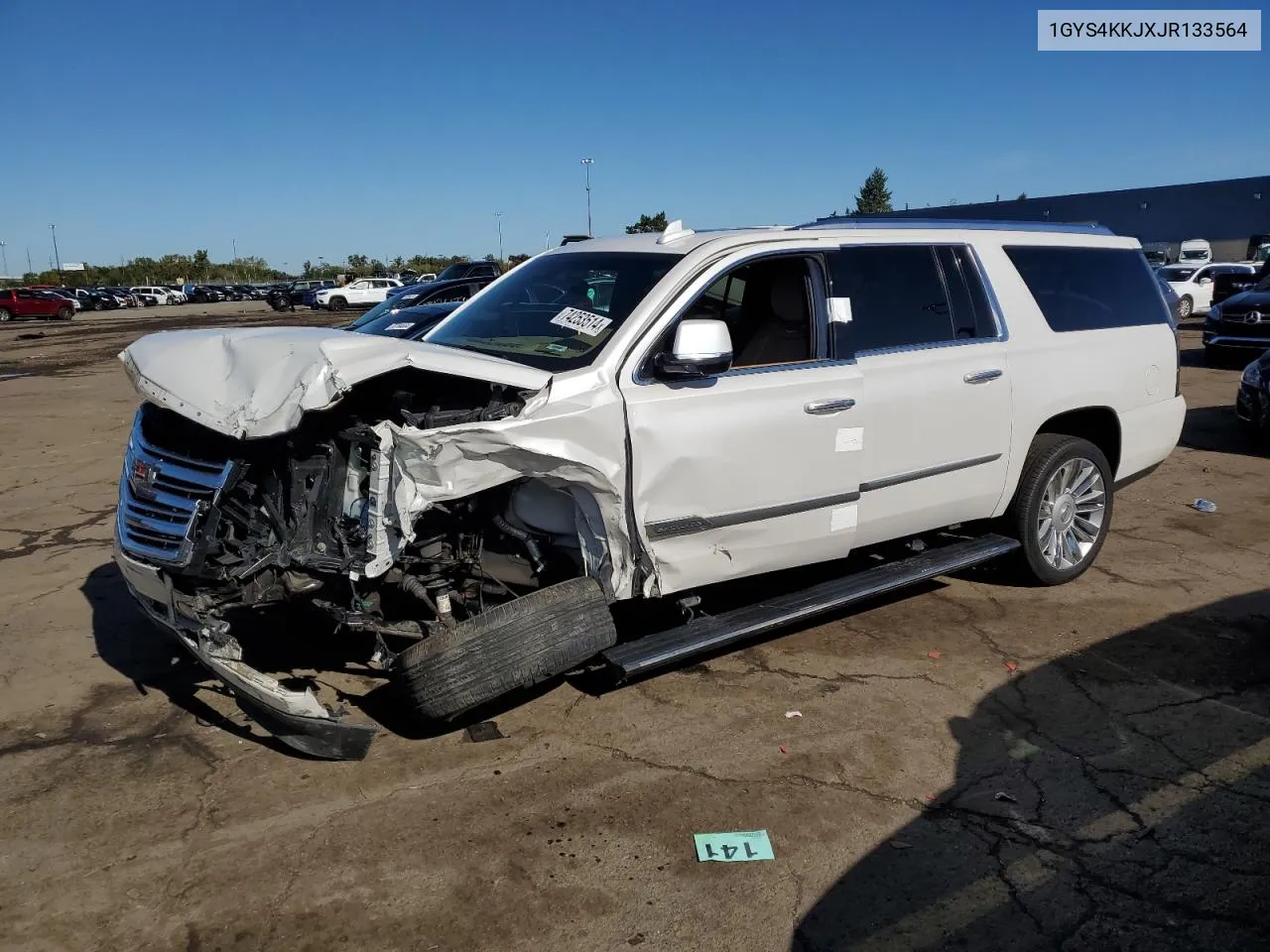 2018 Cadillac Escalade Esv Platinum VIN: 1GYS4KKJXJR133564 Lot: 74253514