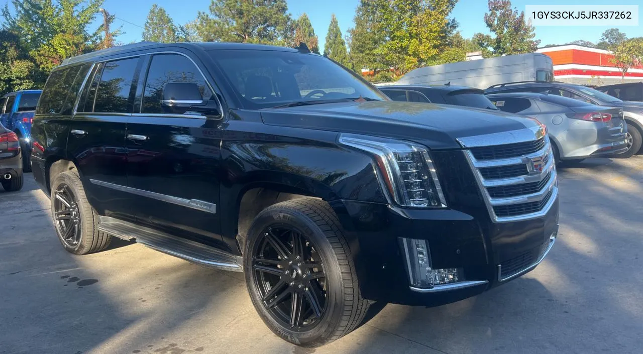 2018 Cadillac Escalade Premium Luxury VIN: 1GYS3CKJ5JR337262 Lot: 76398094