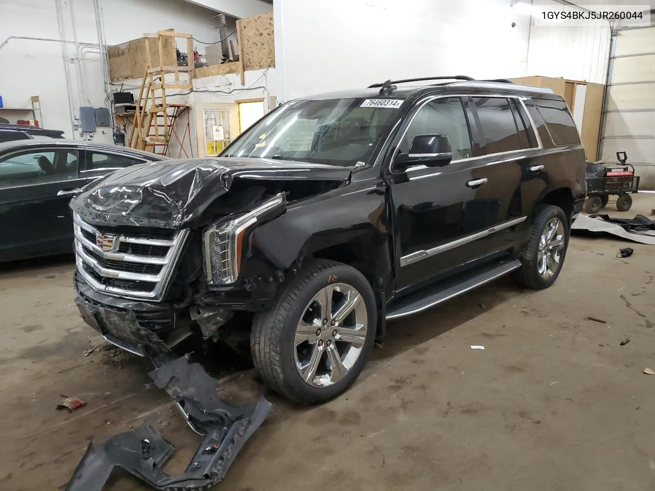 2018 Cadillac Escalade Luxury VIN: 1GYS4BKJ5JR260044 Lot: 76460314