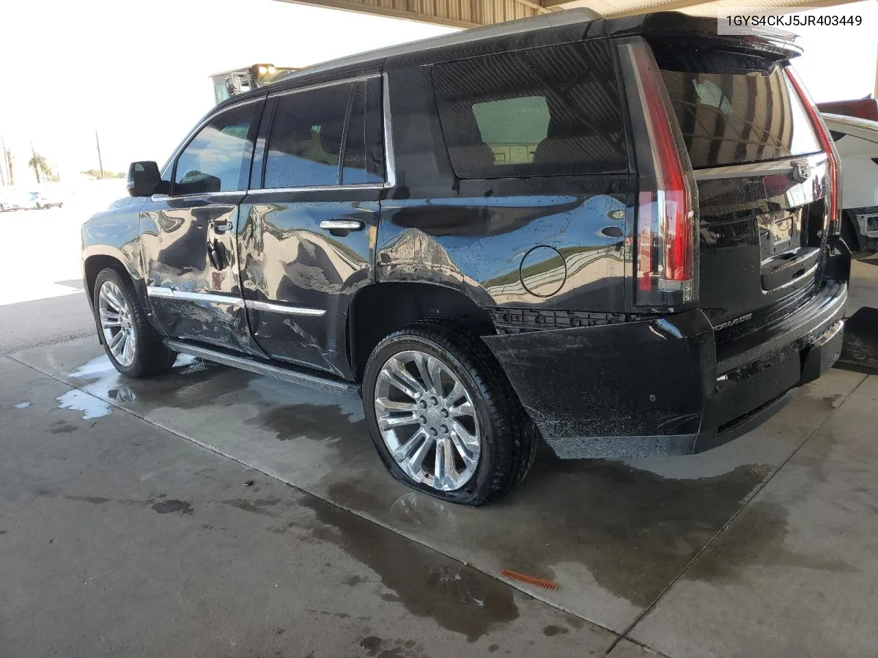 2018 Cadillac Escalade Premium Luxury VIN: 1GYS4CKJ5JR403449 Lot: 76884864