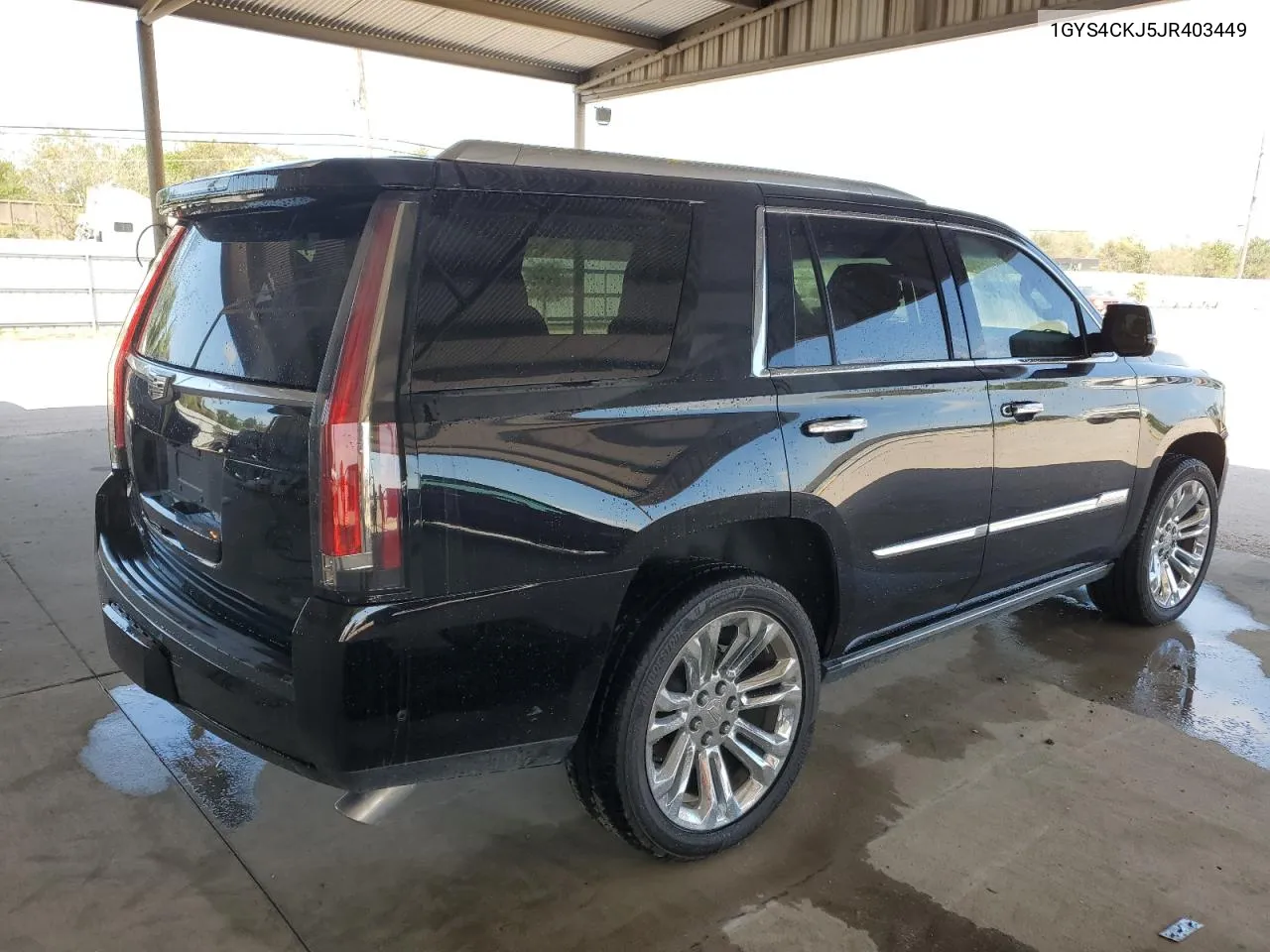 2018 Cadillac Escalade Premium Luxury VIN: 1GYS4CKJ5JR403449 Lot: 76884864