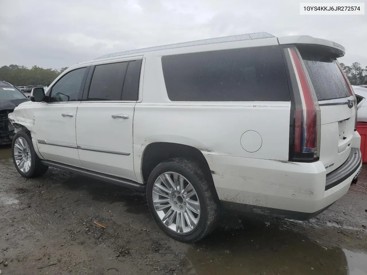 2018 Cadillac Escalade Esv Platinum VIN: 1GYS4KKJ6JR272574 Lot: 77468924