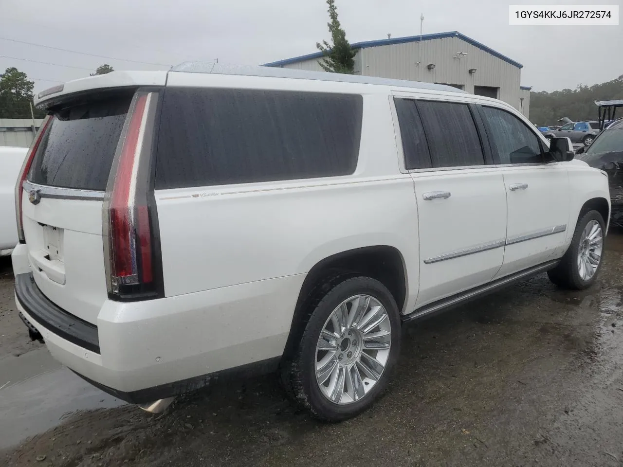 2018 Cadillac Escalade Esv Platinum VIN: 1GYS4KKJ6JR272574 Lot: 77468924