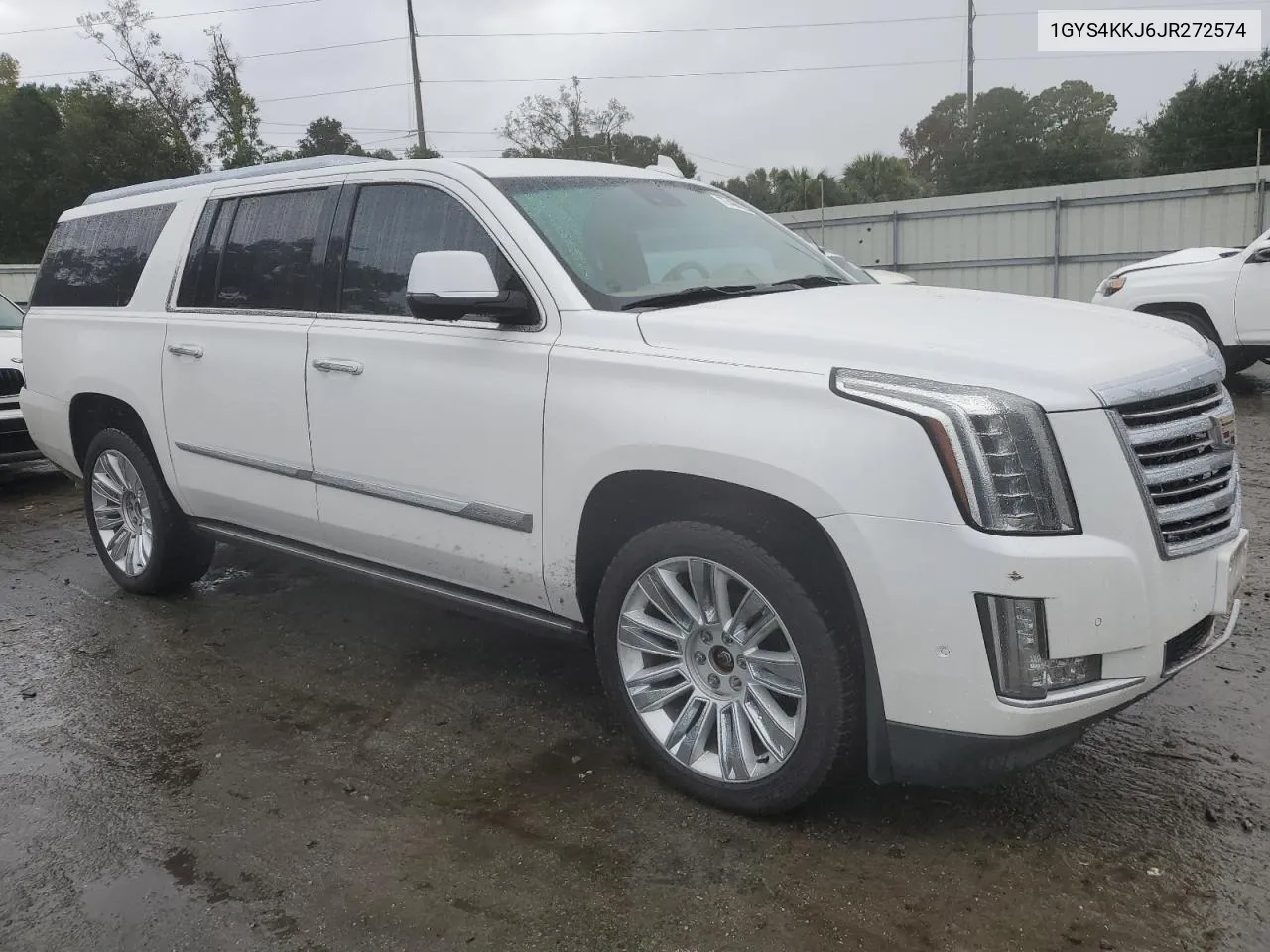 2018 Cadillac Escalade Esv Platinum VIN: 1GYS4KKJ6JR272574 Lot: 77468924