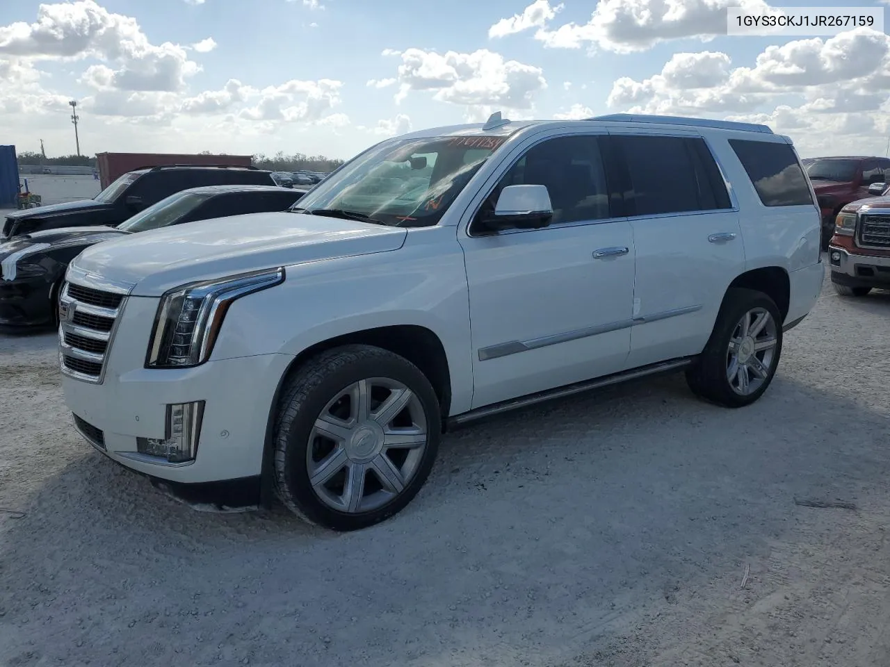 2018 Cadillac Escalade Premium Luxury VIN: 1GYS3CKJ1JR267159 Lot: 77611284