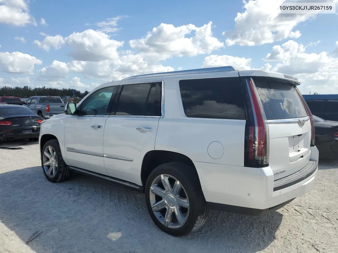 2018 Cadillac Escalade Premium Luxury VIN: 1GYS3CKJ1JR267159 Lot: 77611284