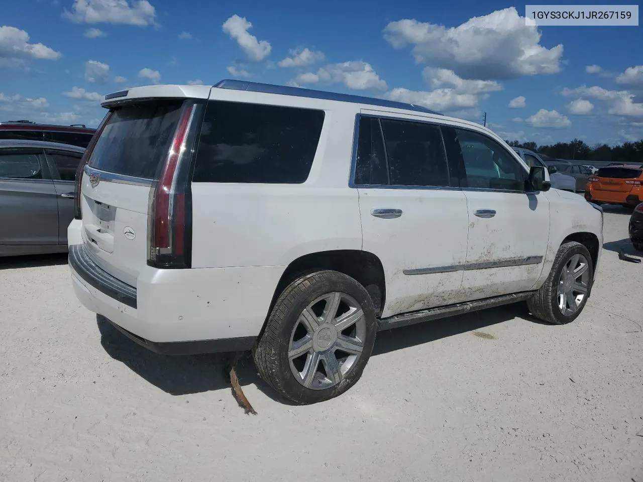 2018 Cadillac Escalade Premium Luxury VIN: 1GYS3CKJ1JR267159 Lot: 77611284