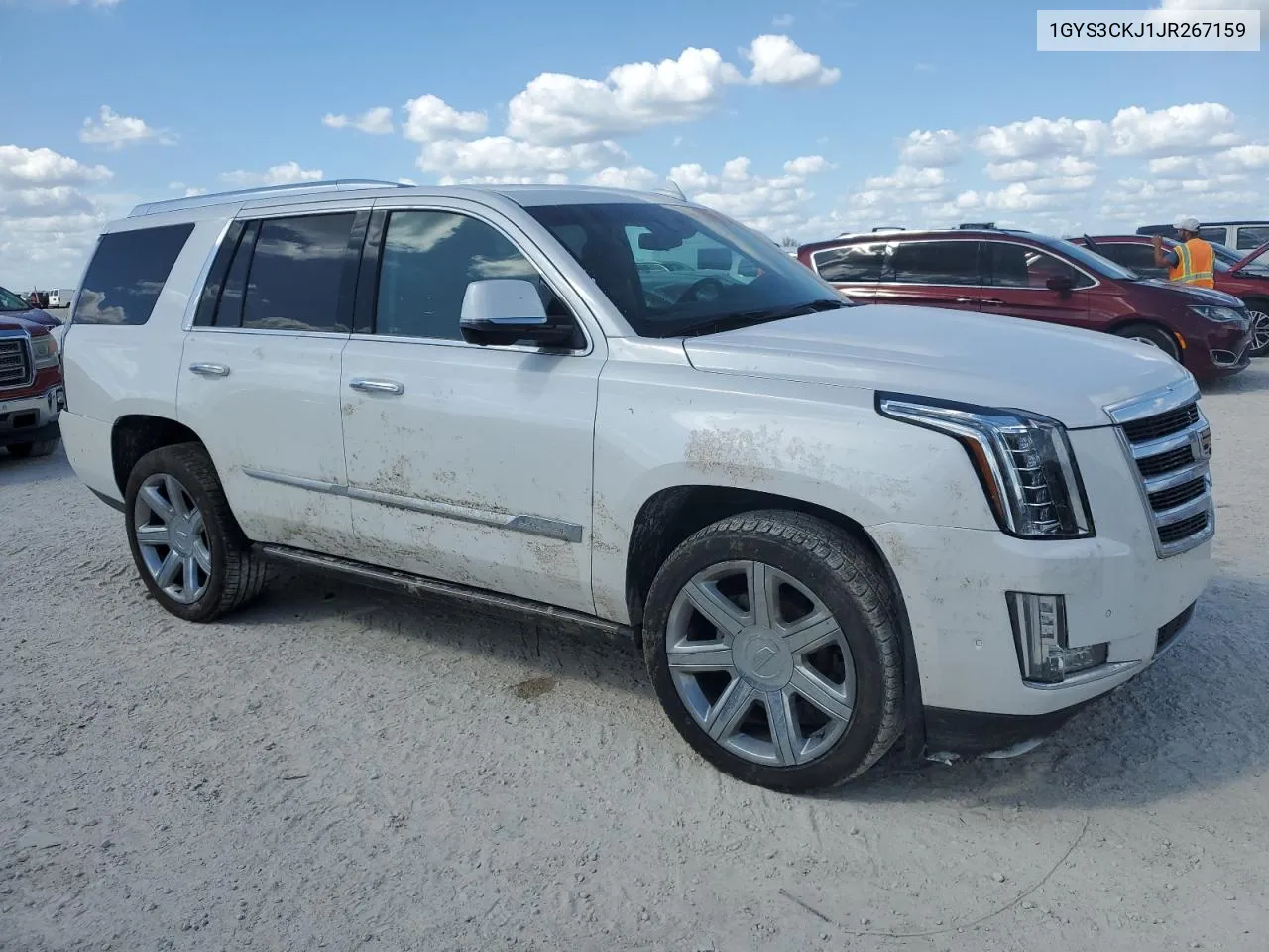 2018 Cadillac Escalade Premium Luxury VIN: 1GYS3CKJ1JR267159 Lot: 77611284