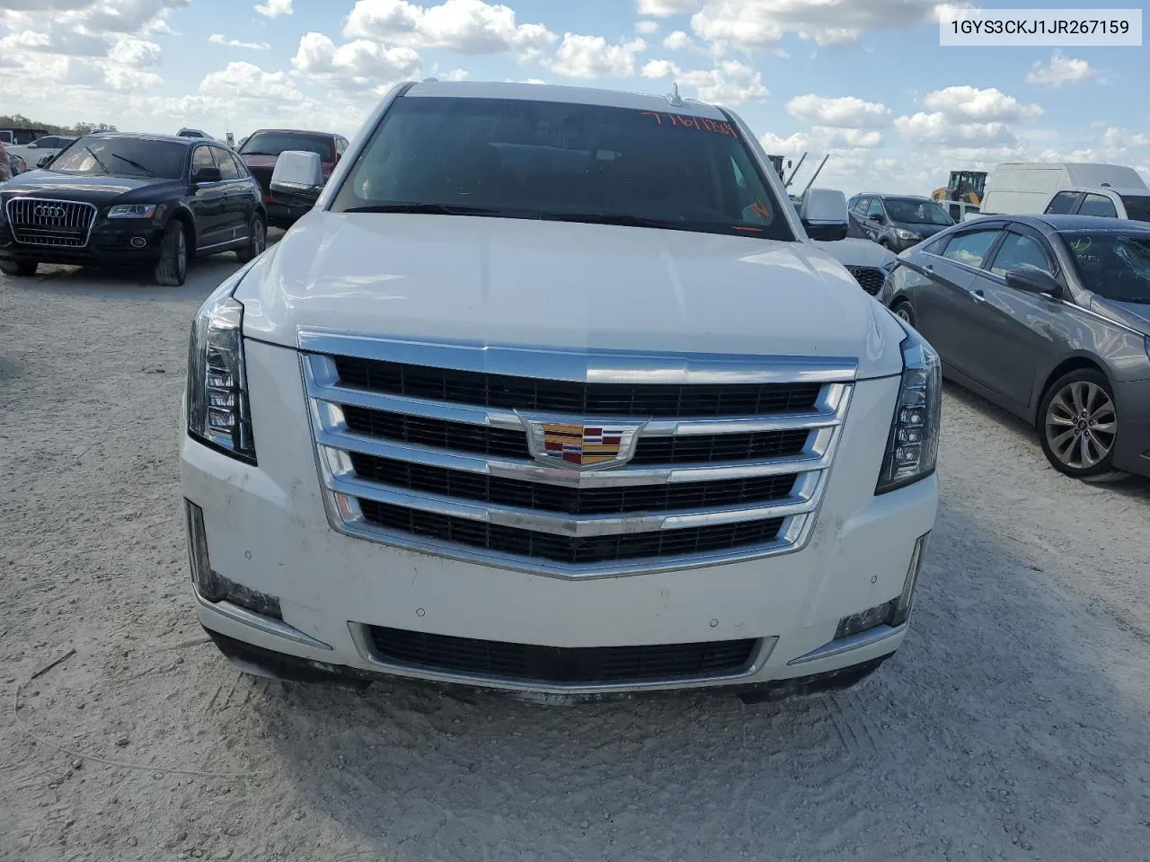 2018 Cadillac Escalade Premium Luxury VIN: 1GYS3CKJ1JR267159 Lot: 77611284