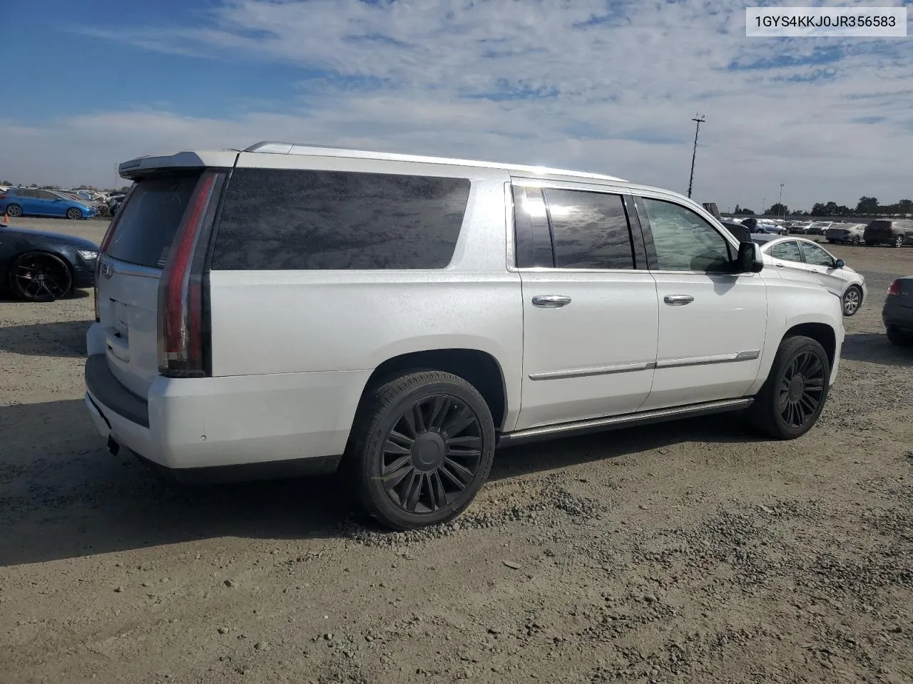 2018 Cadillac Escalade Esv Platinum VIN: 1GYS4KKJ0JR356583 Lot: 78004204