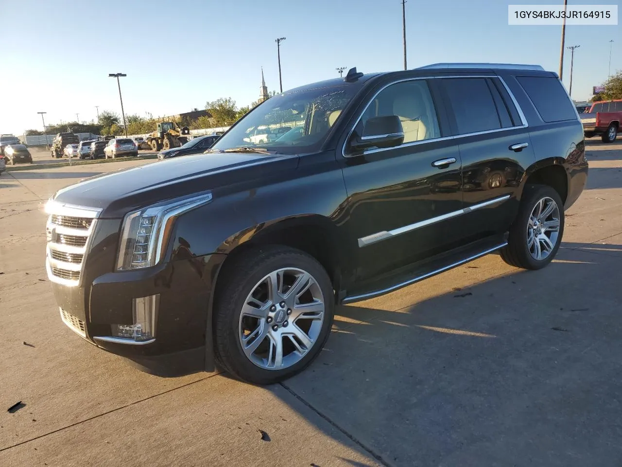 2018 Cadillac Escalade Luxury VIN: 1GYS4BKJ3JR164915 Lot: 79185184