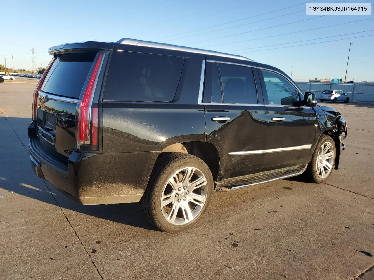 2018 Cadillac Escalade Luxury VIN: 1GYS4BKJ3JR164915 Lot: 79185184