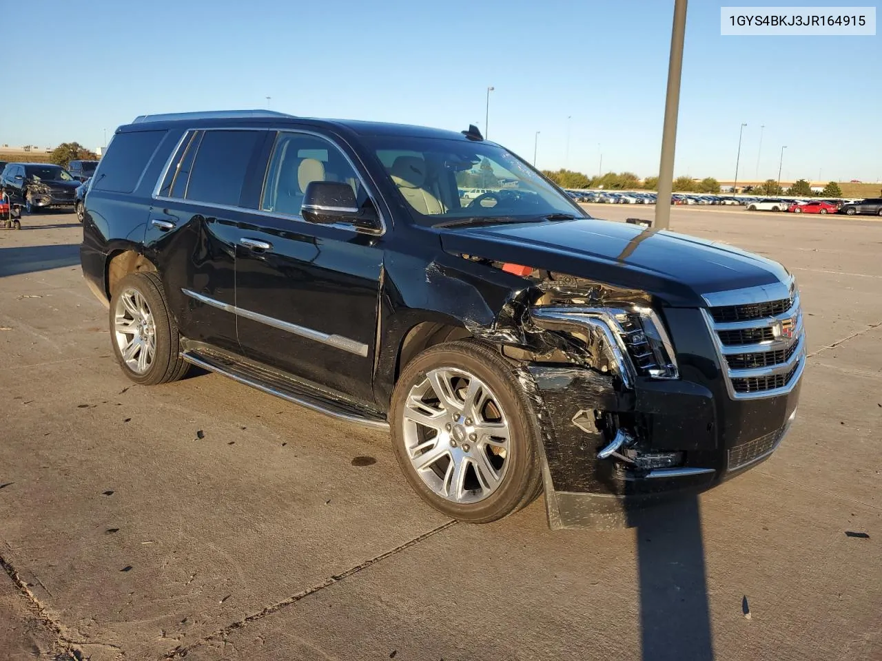 2018 Cadillac Escalade Luxury VIN: 1GYS4BKJ3JR164915 Lot: 79185184