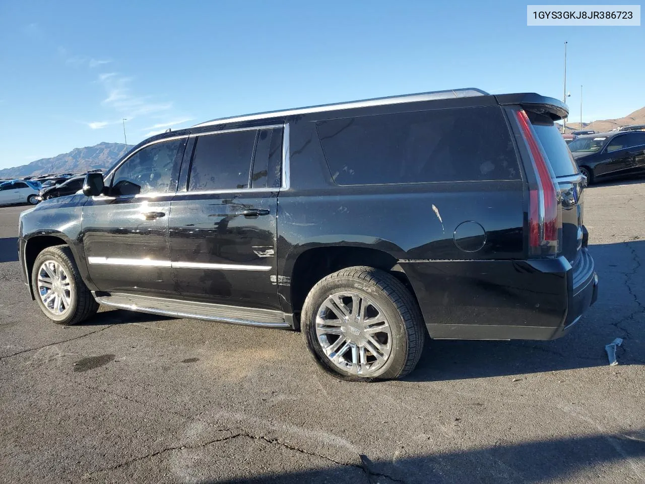 2018 Cadillac Escalade Esv VIN: 1GYS3GKJ8JR386723 Lot: 80091194