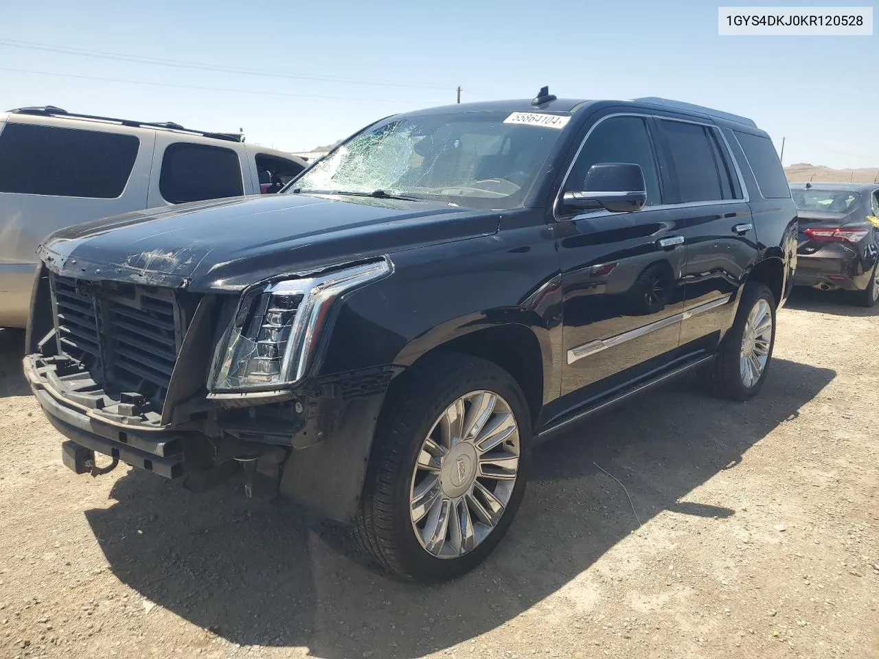 1GYS4DKJ0KR120528 2019 Cadillac Escalade Platinum