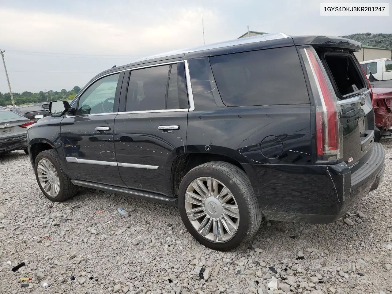 1GYS4DKJ3KR201247 2019 Cadillac Escalade Platinum