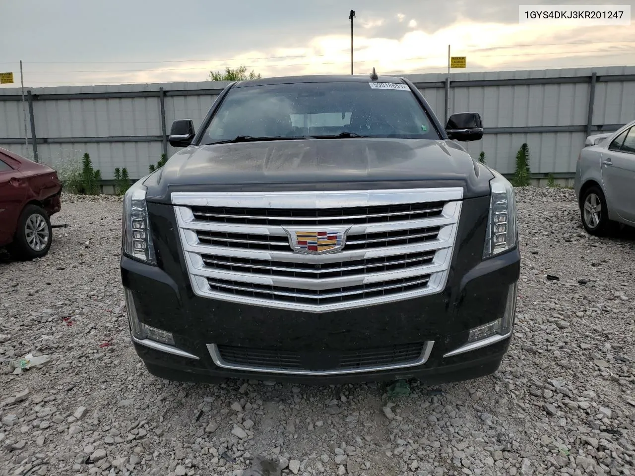 2019 Cadillac Escalade Platinum VIN: 1GYS4DKJ3KR201247 Lot: 59018654