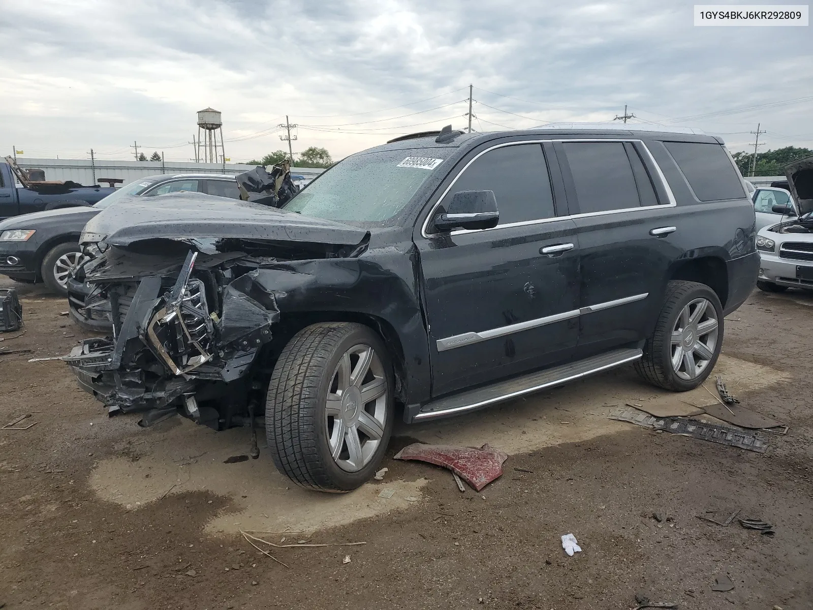 1GYS4BKJ6KR292809 2019 Cadillac Escalade Luxury