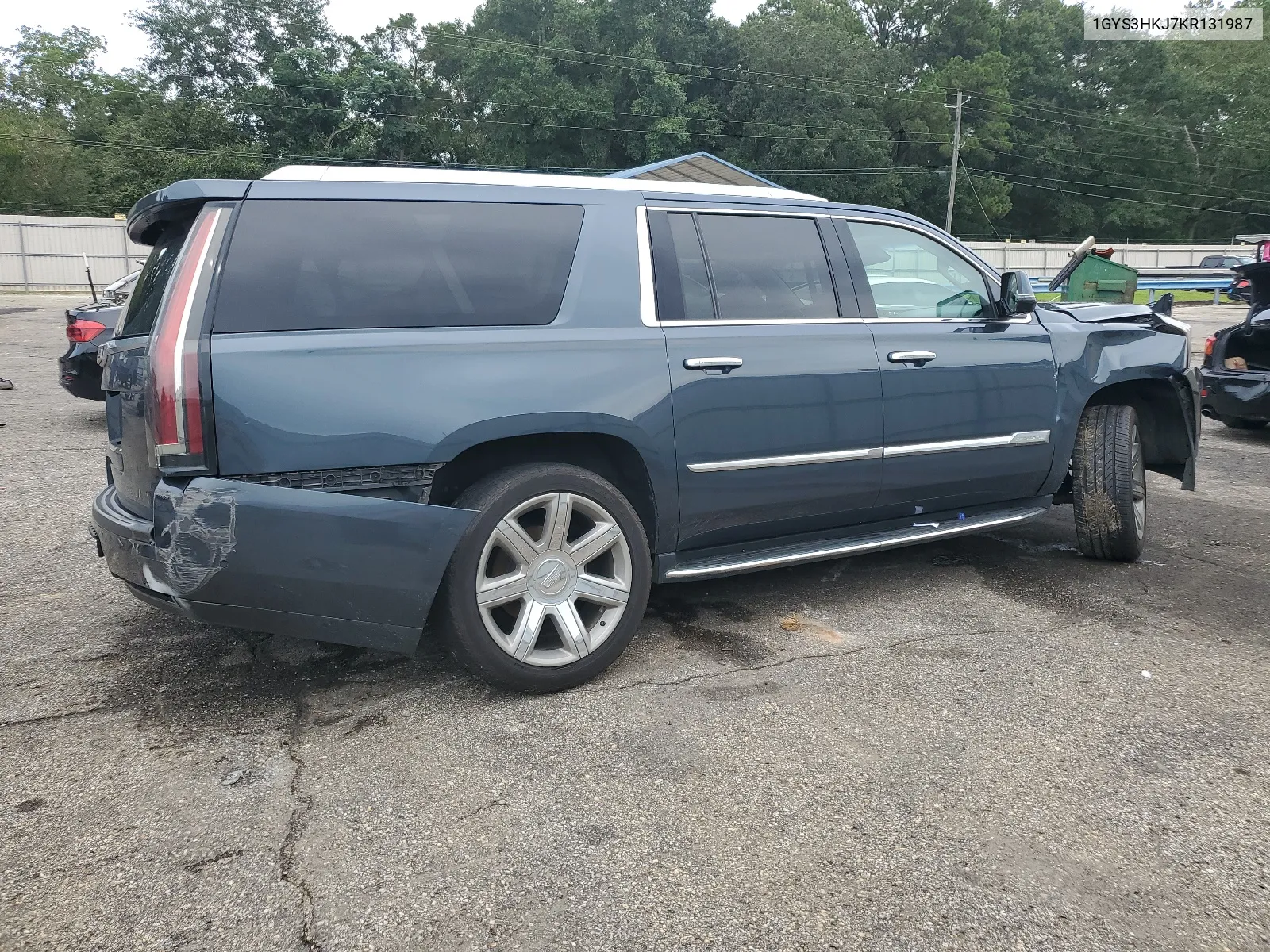 2019 Cadillac Escalade Esv Luxury VIN: 1GYS3HKJ7KR131987 Lot: 63927094