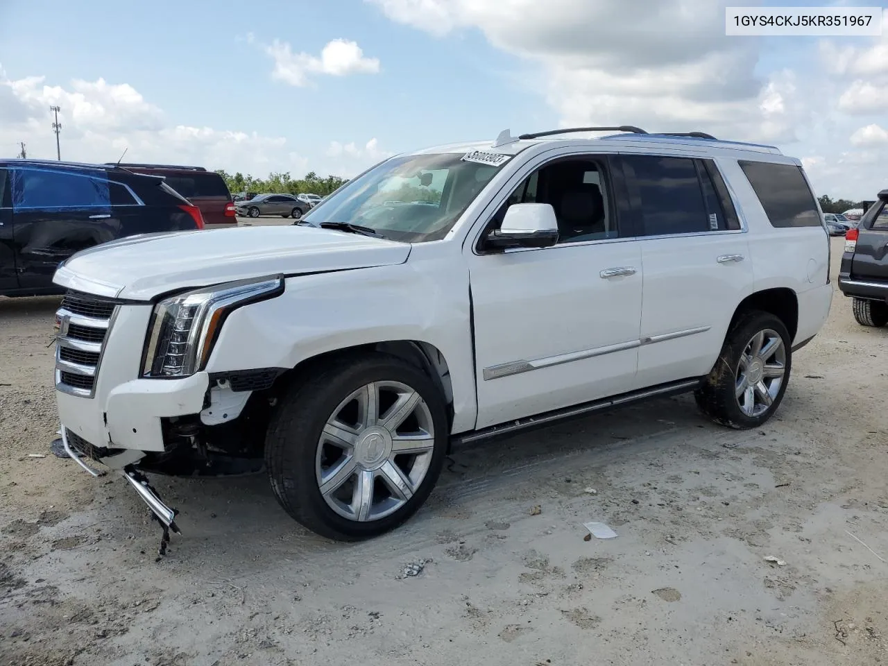 2019 Cadillac Escalade Premium Luxury VIN: 1GYS4CKJ5KR351967 Lot: 66003903